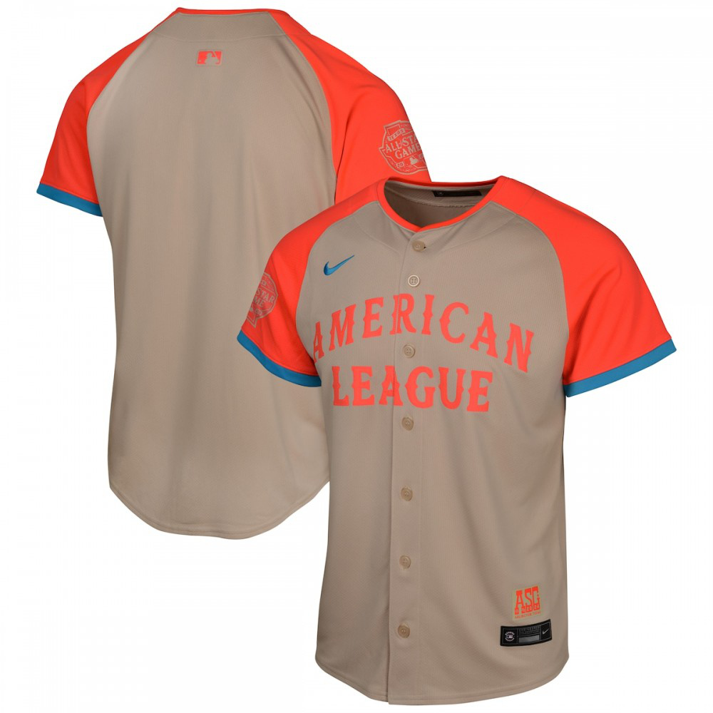 American League Youth 2024 MLB All-Star Game Limited Jersey - Cream-Pro Kit Vault | Brand New 26/27 Sports Jerseys